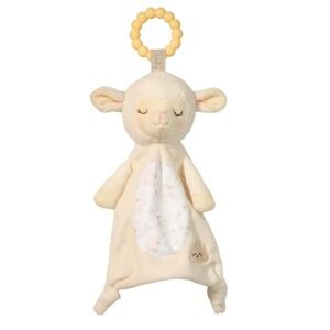 Douglas Baby OS Lamb‎ Snuggler Lovey Teether Toy Cream 6387 Cuddle Toys
